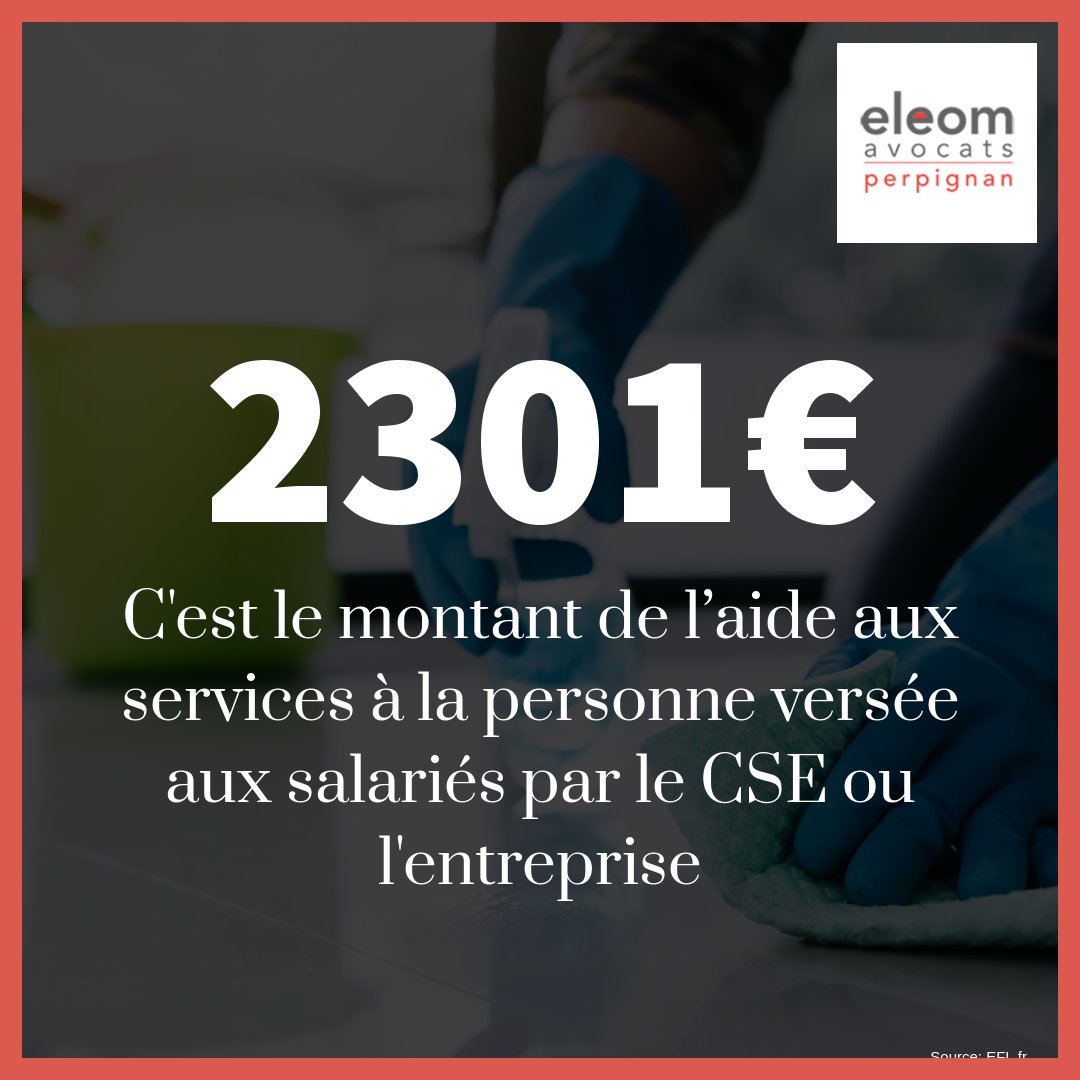 eleomPerpar's tweet image. [DROIT DU TRAVAIL]
Votre CSE ou entreprise peut financer des services à la personne comme la garde d&apos;enfants ou l&apos;assistance aux personnes âgées 👴👶 Cette aide est exempt de cotisations et contributions ☝

#ServicesÀLaPersonne #AideFinancière