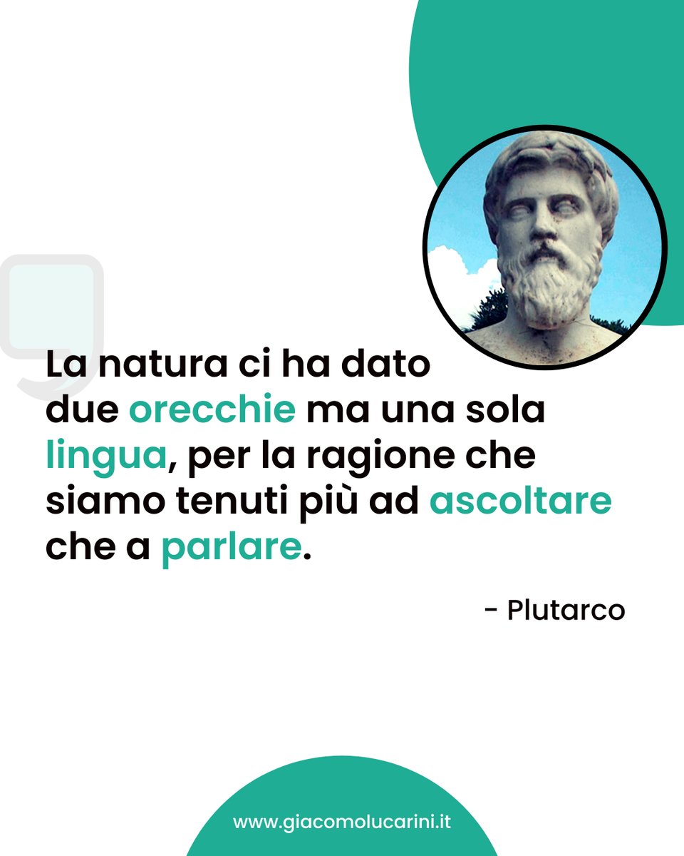 🗣️Quante volte abbiamo perso l'opportunità di imparare qualcosa perché eravamo troppo occupati a esprimere la nostra opinione?
#12giugno