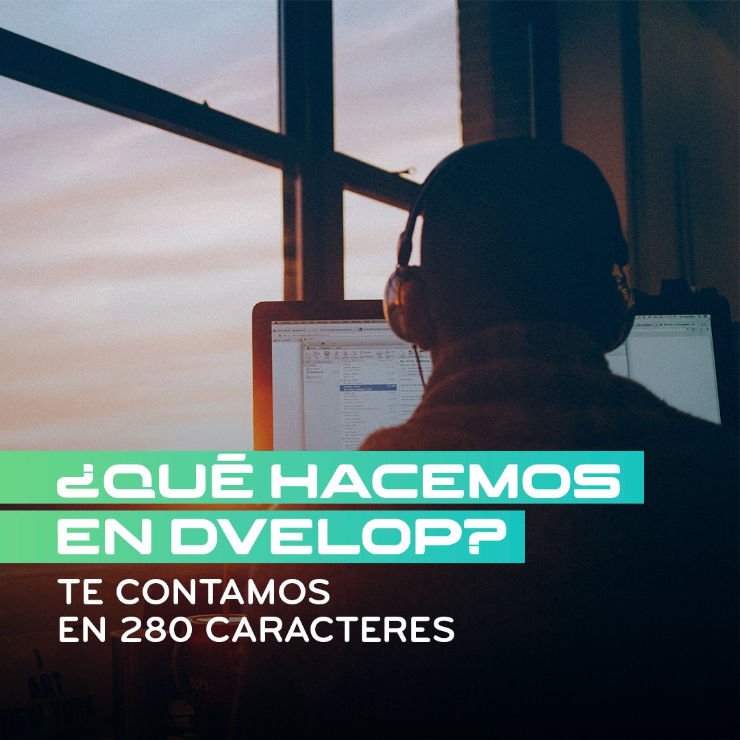 En #DVelop implementamos tus ideas con #GeneXus, 💡💻una plataforma #lowcode que te permite hacer más con menos, mediante el empleo de #InteligenciaArtificial. ¡Crea un software hasta 10 veces más rápido y con menos desarrolladores! ¿Quieres saber más? 👉 dvelopsoftware.com