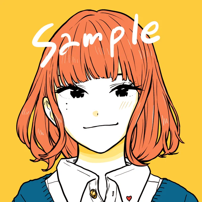 【作品listのお知らせ】『Girl 41』チェーン)「大丈夫、きっとうまくいくよ。」(Don't worry, you'll be fine.) 