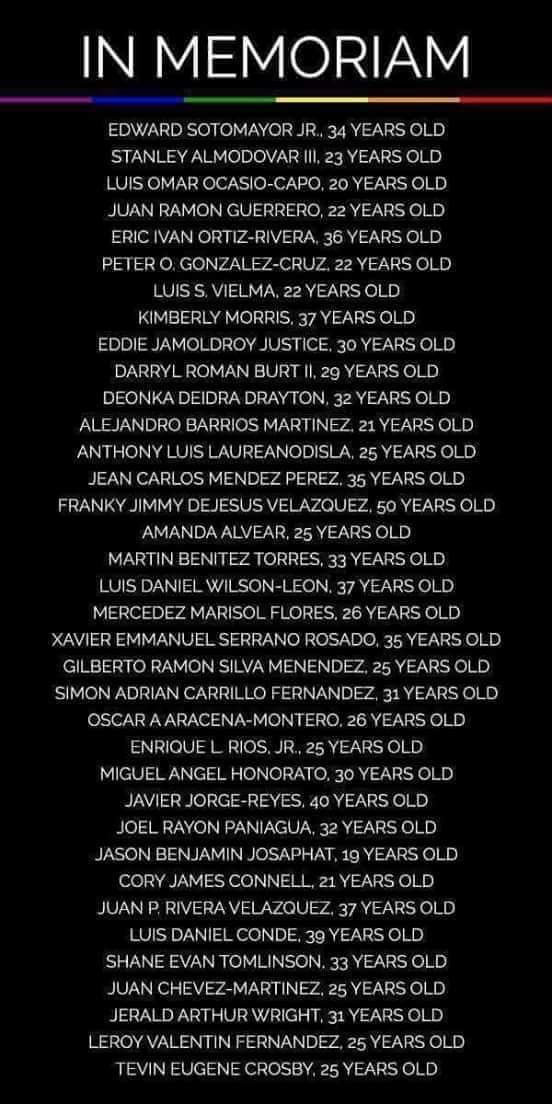 7 years have passed and the pain still lingers. 💔 🏳️‍🌈 #Pulse #EndGunViolenceNow