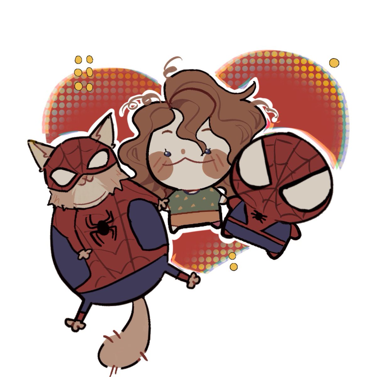 Rovan_Seth's tweet photo. Yeah
My favorite spiders❤️

#SpiderVerse
#SpiderManAcrossTheSpiderVerse https://t.co/jIBnJypt7n