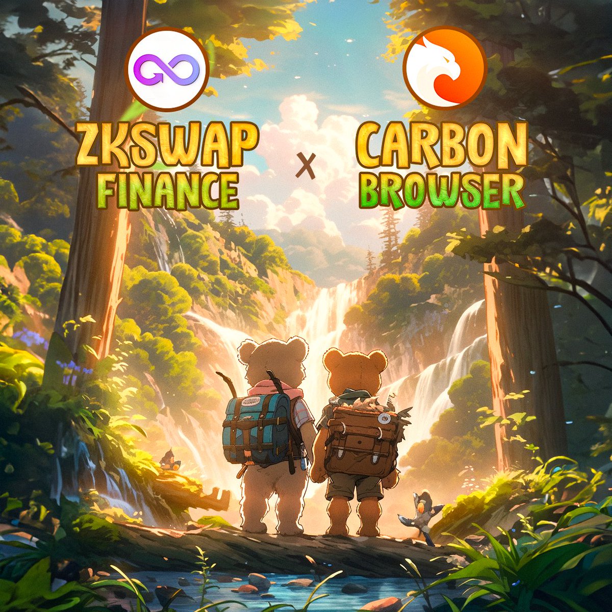 Good, Free, Open-source, Secure #browser for #Web3?
Carbon is one of that.

Carbon's also a Fast &amp; Privacy Browser. It Blocks online Ads &amp; website trackers by Default

🤝 zkSwap's proud to PARTNER with Carbon Browser 🚀 Together, we buidl a better Web3

Want to try? @Trycarbonio
