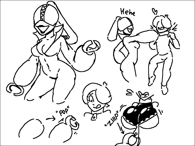 Dunnhier1's tweet photo. New OC - Cremallera
She's a horny BDSM demon with renewable claws that turn into zipper collars
The zippers then can be pulled down to reveal the victim's new shiny latex body, the shape of which is influenced greatly my Cremallera's preference at the moment https://t.co/RMbqrRPT0O