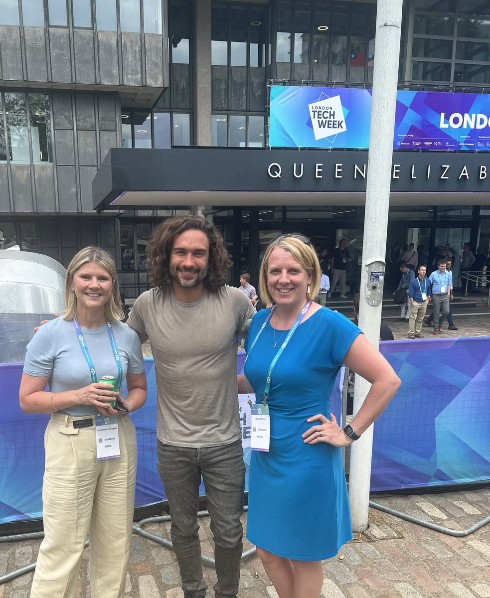 Nikki Alvey (@nikkialvey) on Twitter photo Catching up with <a href="/thebodycoach/">Joe Wicks</a> at <a href="/LDNTechWeek/">London Tech Week</a> ahead of his session!
Great to be managing the PR with <a href="/CharlieLeRoo/">charlieleroo</a> <a href="/big_top_pr/">BIG TOP PR</a> - so much to cover! Catching up with <a href="/thebodycoach/">Joe Wicks</a> at <a href="/LDNTechWeek/">London Tech Week</a> ahead of his session!
Great to be managing the PR with <a href="/CharlieLeRoo/">charlieleroo</a> <a href="/big_top_pr/">BIG TOP PR</a> - so much to cover!