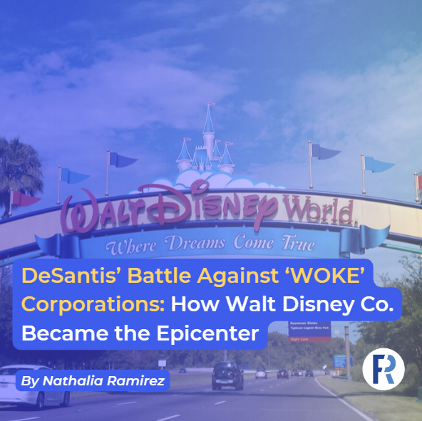FlaReview's tweet photo. "As lawsuits are filed, this year-long dispute reveals the political term “WOKE” as a central emphasis," writes Nathalia Ramirez.
https://t.co/neyPh0etjc https://t.co/QiPz4IRizt