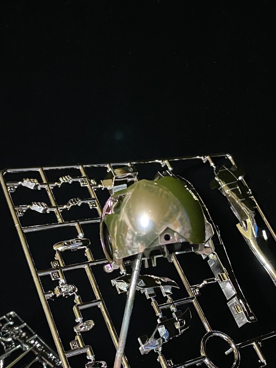 PatcHLoVeCraft's tweet image. しっかし、
ピンクと言えばピンクですが、
すっごい色素薄い系ピンク。
バンダイさんもピンクメッキには頭抱えたんだろうな…しみじみ。
#EXMODEL 
#エターナル

こうして見ると、
あの後色味が落ち着いた私のピンクメッキ調は、
あながち間違ってなかったと思える！