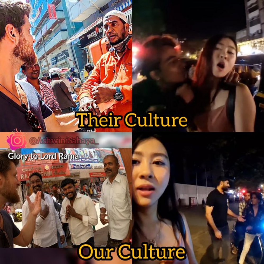 The difference between two cultures!