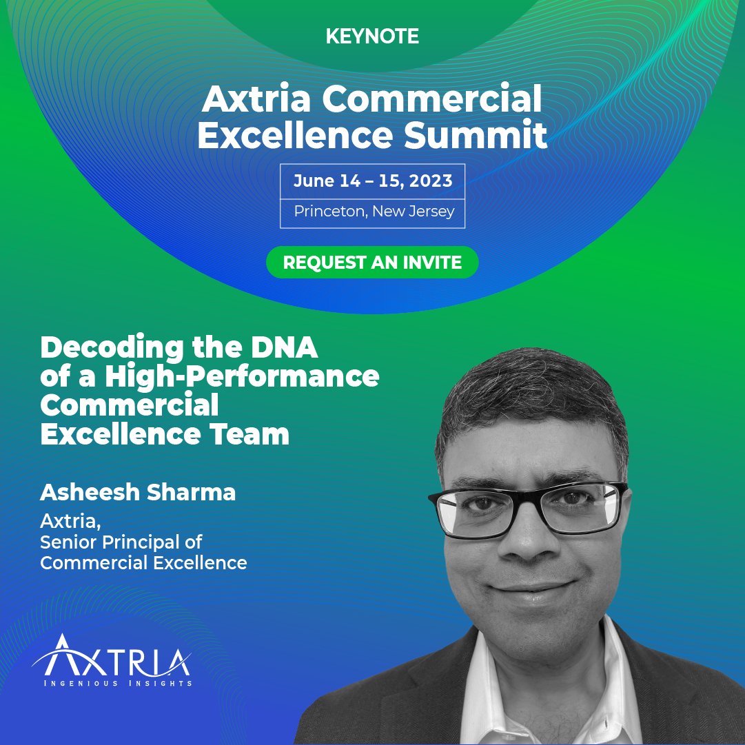 Axtria's tweet photo. Join us for a captivating keynote session at the #AxtriaCEsummit, where Asheesh Sharma will unveil the strategies for building a high-performance commercial excellence team.
Request your invite now: https://t.co/ZuJvxXWsoL
#Omnichannel #Pharma #Leadership #LifeSciences https://t.co/58MVO3qN9e