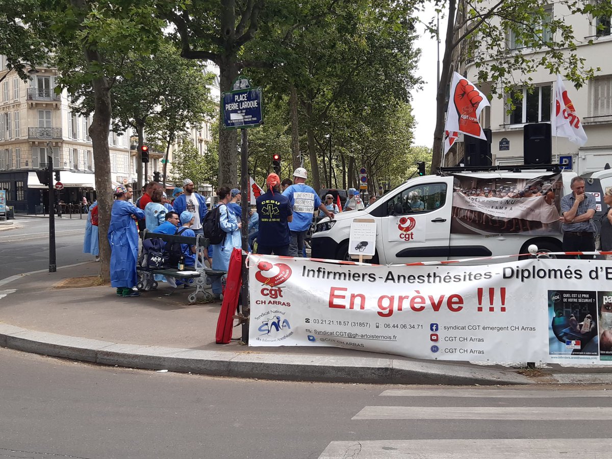 Journée nationale de mobilisation #IADE ! Nous restons déterminés à obtenir cette juste reconnaissance en pratique avancée. 💪