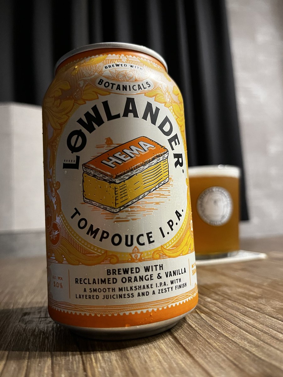 beer_telling's tweet photo. トンプースは通常ピンクなんだけど、年に一回キングスデーにだけオランダの国のカラーであるオレンジに染まる。今回はキングスデーに合わせて、このオレンジ版を意識したIPA!
クリーミーに、お菓子っぽいオレンジの香りとバニラの甘さ。なるほど、安いケーキみたい笑
#クラフトビール #Lowlander https://t.co/fI9BuZ3vka