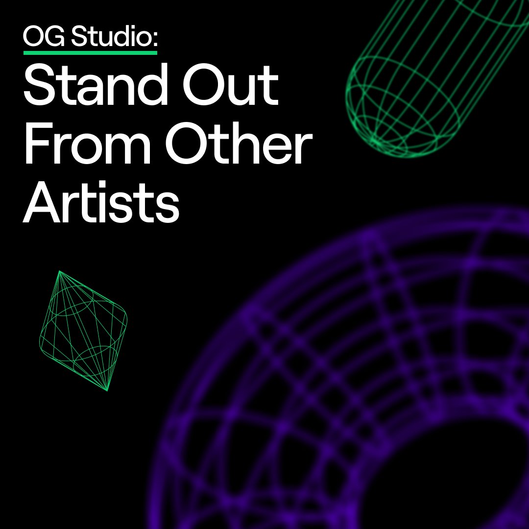 ogdotart's tweet image. 🔥Ready to stand out from other artists in the #NFT game? 
Free your digital projects from remaining static and get involved with generative + dynamic blockchain technology.

Be the first to try out #OGStudio now! That&apos;s a good #MondayMotivation! 👇
studio.og.art