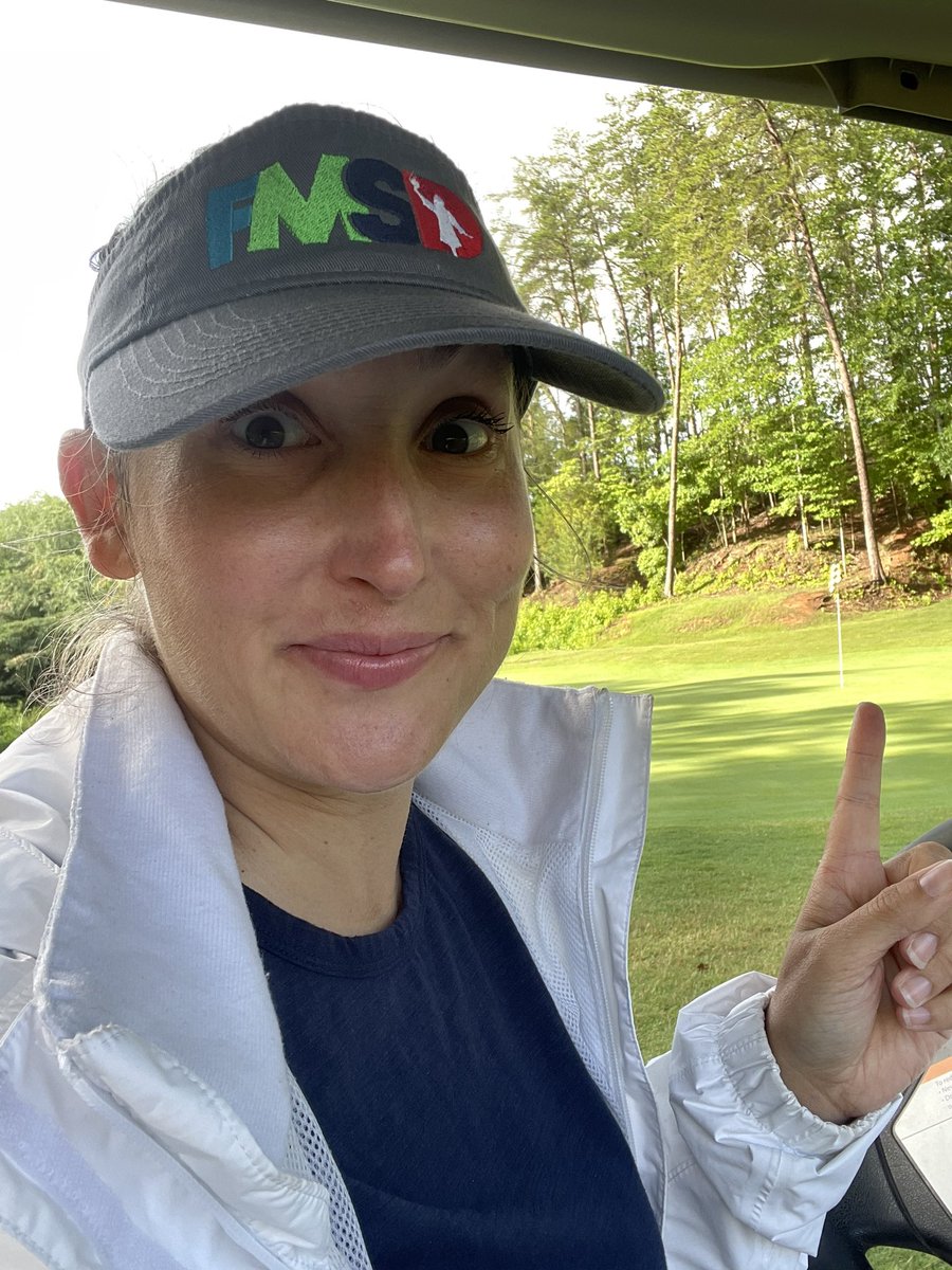 Hanging out on hole #13 to see if anyone will win a BOAT! <a href="/FFMSnews/">Foundation Fort Mill Schools</a> <a href="/FortMillSD/">Fort Mill School District</a>