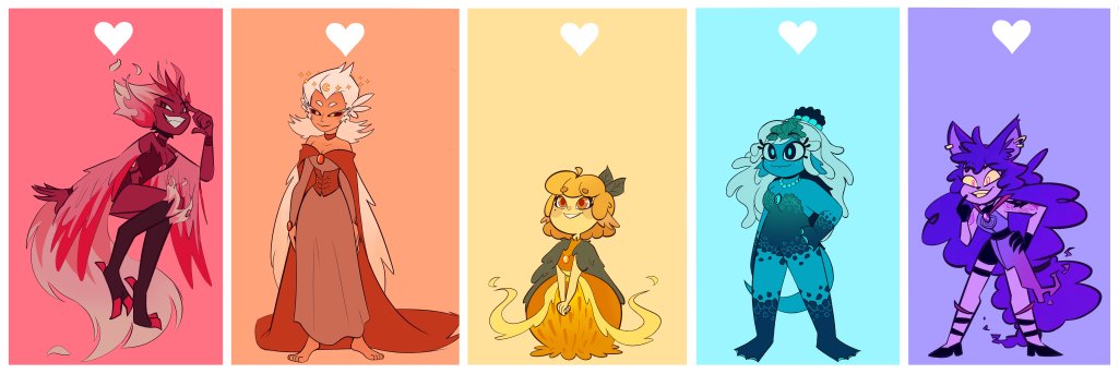 Happy Pride Month from our Moon Goddesses! Which one is your favourite?

#vndev #indiegame #pridemonth