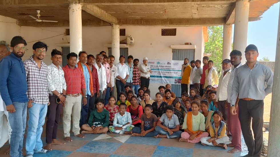 GggiIndia's tweet photo. A 2-day exciting youth cadre workshop with class training & on-field demonstrations for 50 participants was organized under #NLRP. Each youth in turn will train more locals of the catchment community to adopt sustainable agri practices benefitting the soil, water & human health🍀 https://t.co/EyMdEXisQn