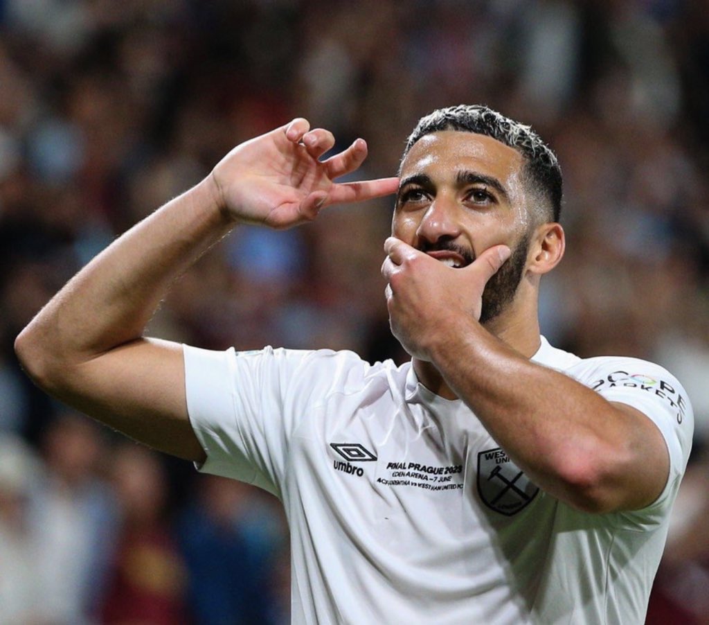 DZFOOTBALLDZ's tweet photo. 🚨Saïd Benrahma souhaiterait quitter West Ham cet été. {@guardian} https://t.co/8J4BVvPYjV