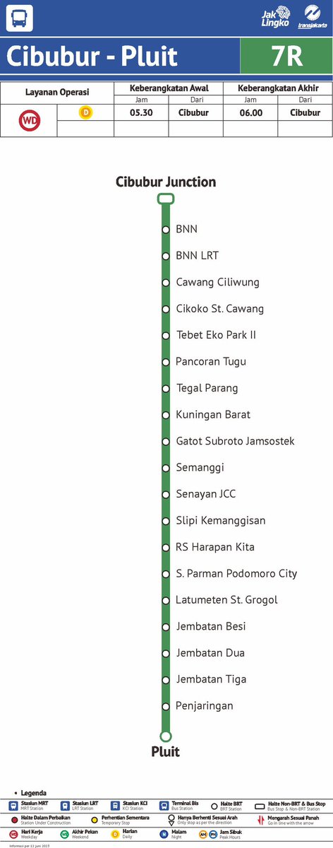 PT_Transjakarta's tweet photo. Lihat titik pemberhentiannya pada peta di bawah ini.

Ayo naik Transjakarta! https://t.co/KMe2U30KuT