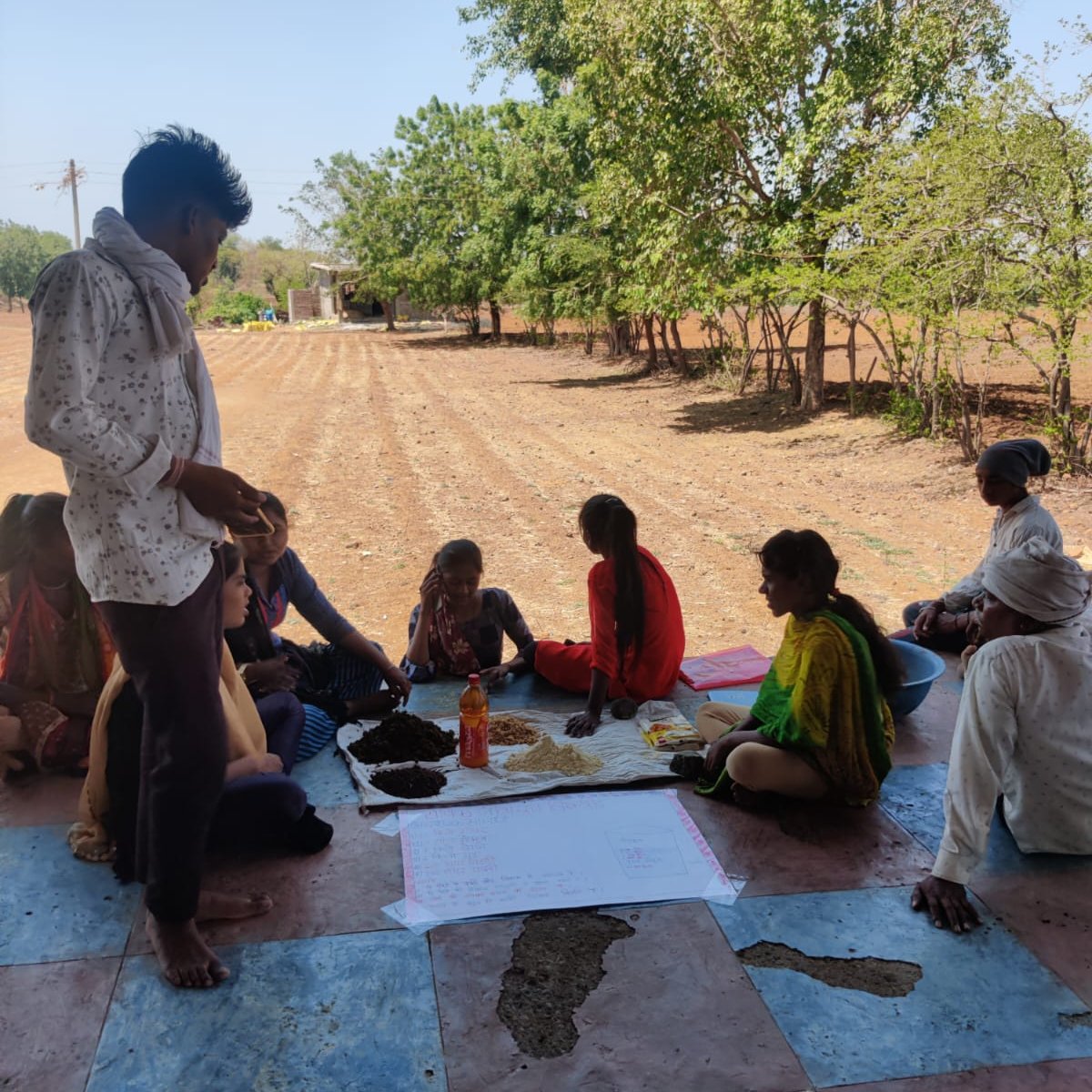 GggiIndia's tweet photo. A 2-day exciting youth cadre workshop with class training & on-field demonstrations for 50 participants was organized under #NLRP. Each youth in turn will train more locals of the catchment community to adopt sustainable agri practices benefitting the soil, water & human health🍀 https://t.co/EyMdEXisQn