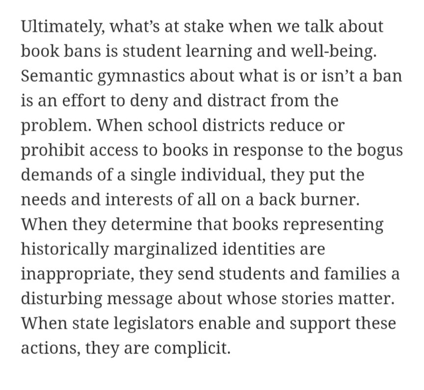 Great words from <a href="/jonfreadom/">Jonathan Friedman 📚</a> - it's about the students  it's about the stories  usatoday.com/story/opinion/…