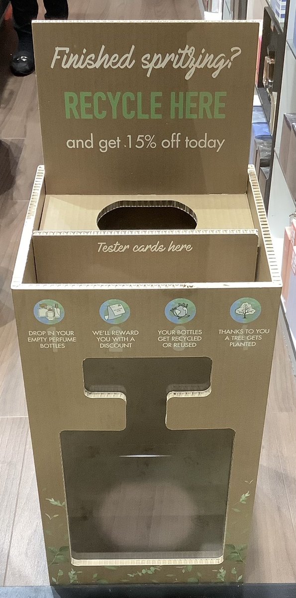 TPS Peterborough (@peterboroughtps) on Twitter photo Itās Great Big Green Week here at <a href="/Queensgate_PB/">Queensgate</a> & we would like to remind our customers that we offer a recycling service in store. Bring in your empty glass fragrance bottles when you come to make a purchase and we will recycle them, and give you 15% off your purchase #recycle Itās Great Big Green Week here at <a href="/Queensgate_PB/">Queensgate</a> & we would like to remind our customers that we offer a recycling service in store. Bring in your empty glass fragrance bottles when you come to make a purchase and we will recycle them, and give you 15% off your purchase #recycle