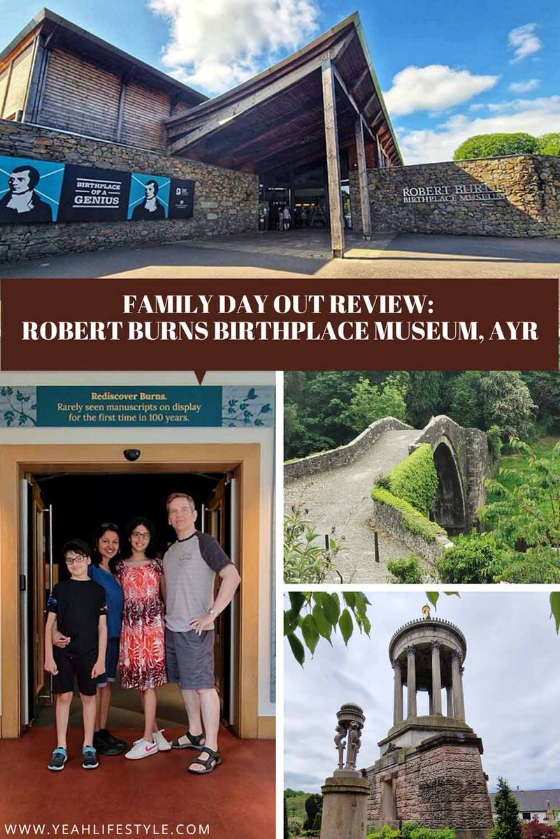 yeahlifestyle's tweet photo. Visit #blog to read what we thought of our #Family #DayOut to @RobertBurnsNTS Birthplace #Museum in #Ayr
👉https://t.co/G9gyrSSDc1👈
#Alloway #Ayshire #Scotland #travelblogger #influencer #socialmediamarketing #kids #travel #holiday #RobertBurns #blogger #ForTheLoveOfScotland https://t.co/7kgjPFshGP