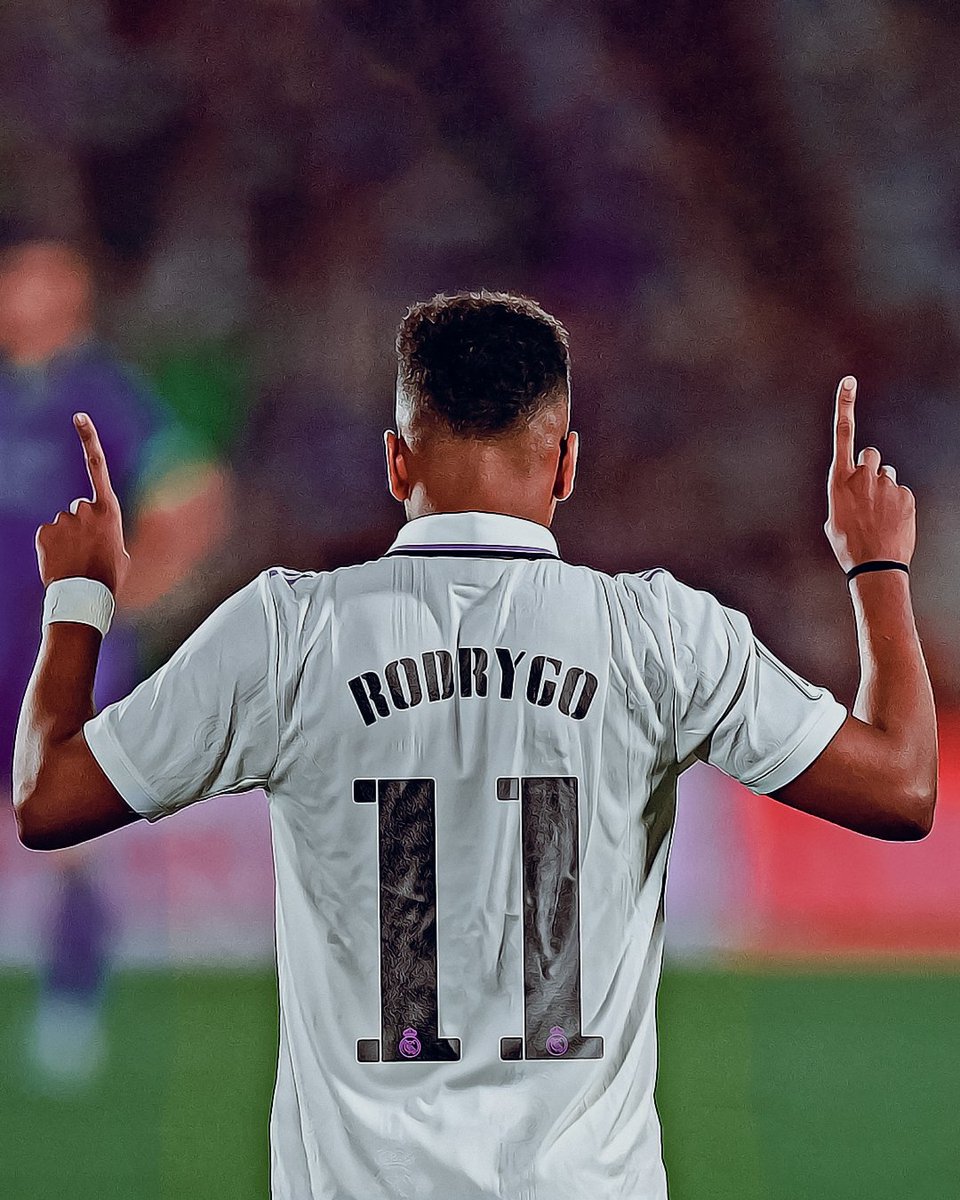realmadridarab's tweet photo. 2️⃣1️⃣ 👉 1️⃣1️⃣ 
🇧🇷 @RodrygoGoes
#RealFootball https://t.co/pdd7Y9x5B0