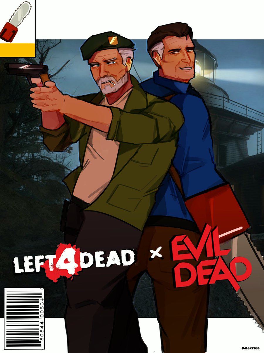 I refuse to stare at this piece any longer

#Left4Dead #EvilDead #BillOverbeck #AshWilliams