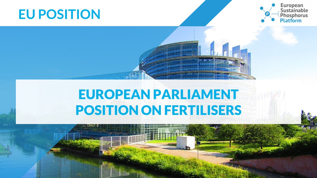 #Parliament resolution supports development of #organic and #recycled fertilisers, underlines impacts of fertiliser #prices on farmers and calls to increase the #CAP. The position also notes that P and N exceed #planetaryboundaries in the EU.
Read more 👉 lnkd.in/eV_M8sP6