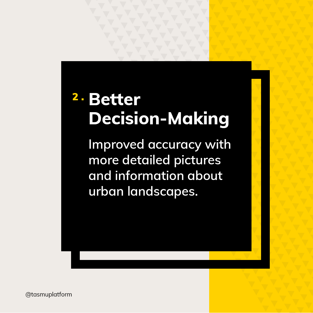 TasmuPlatform's tweet photo. Architects, planners and decision-makers, here are the top 3 benefits of utilising TASMU Platform's 3D Doha City.
#tasmuplatform #tasmu #smartqatar https://t.co/H53Wy8wwoB