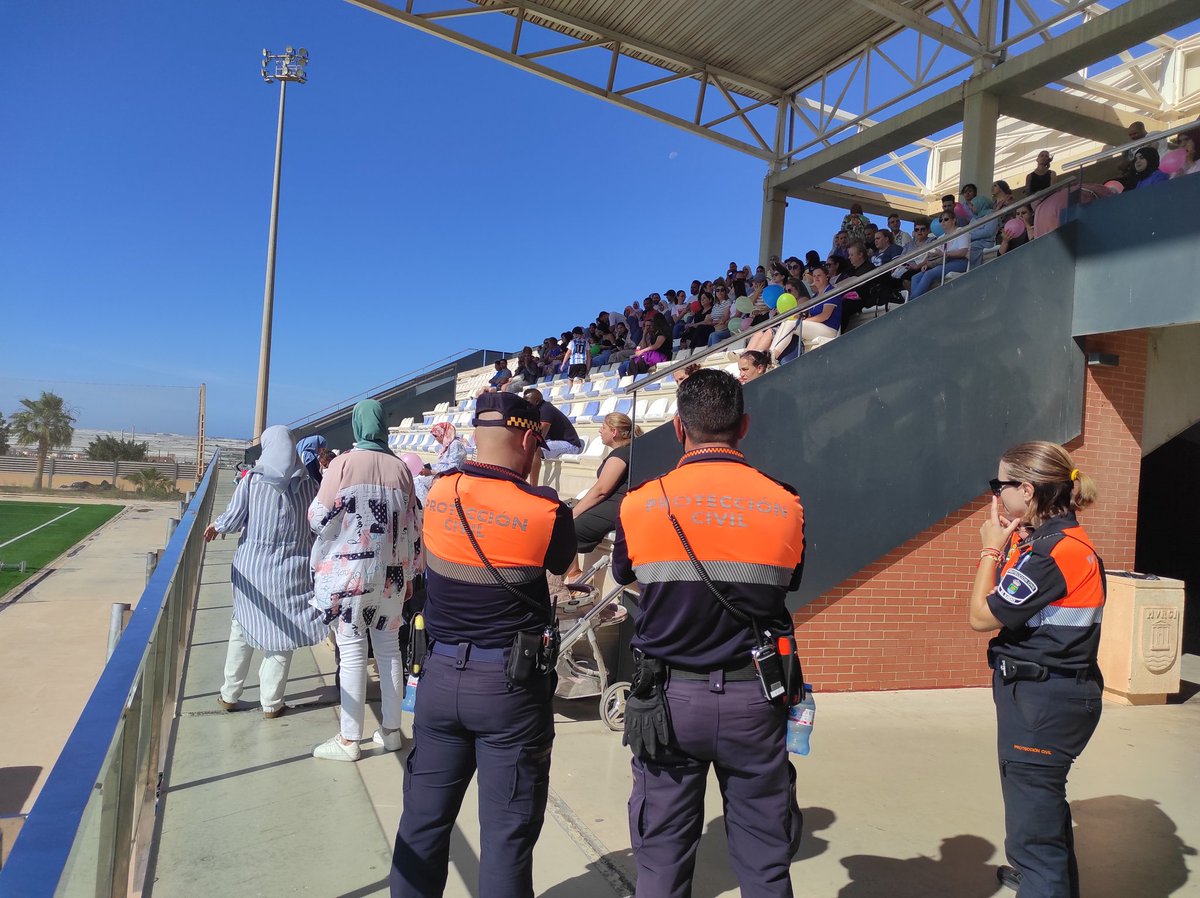 🤾‍♀️🏋️‍♂️Preventivo el pasado Viernes en el Estadio de fútbol de Santa Maria del Aguila "Mini Olimpiadas", con los alumnos de infantil del CEIP. Santa Maria del Águila.🚸