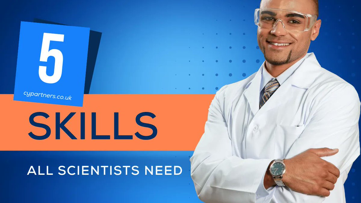 CYPartners's tweet photo. Boosting effectiveness is crucial for #successinscience. Here are 5 in-demand skills for 2023:
Expertise in cutting-edge tech & methodologies
Strong #communication & collaboration skills
Creative problem solving
Adaptability to change
Entrepreneurial mindset
#scienceskills https://t.co/iPdqLyz7ZV
