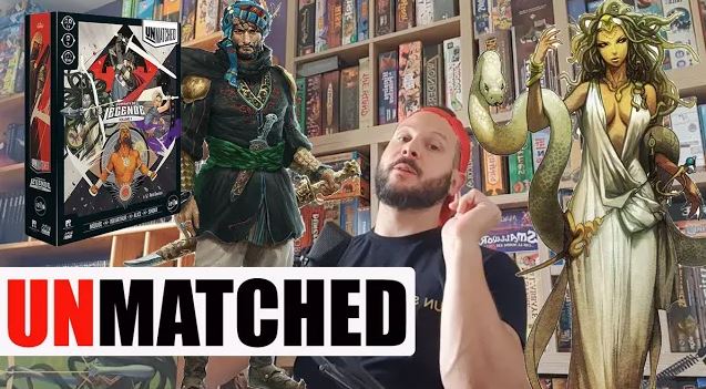 Jeu #117 : Unmatched youtu.be/kK38eUMVC-E 
#j2s #boardgame