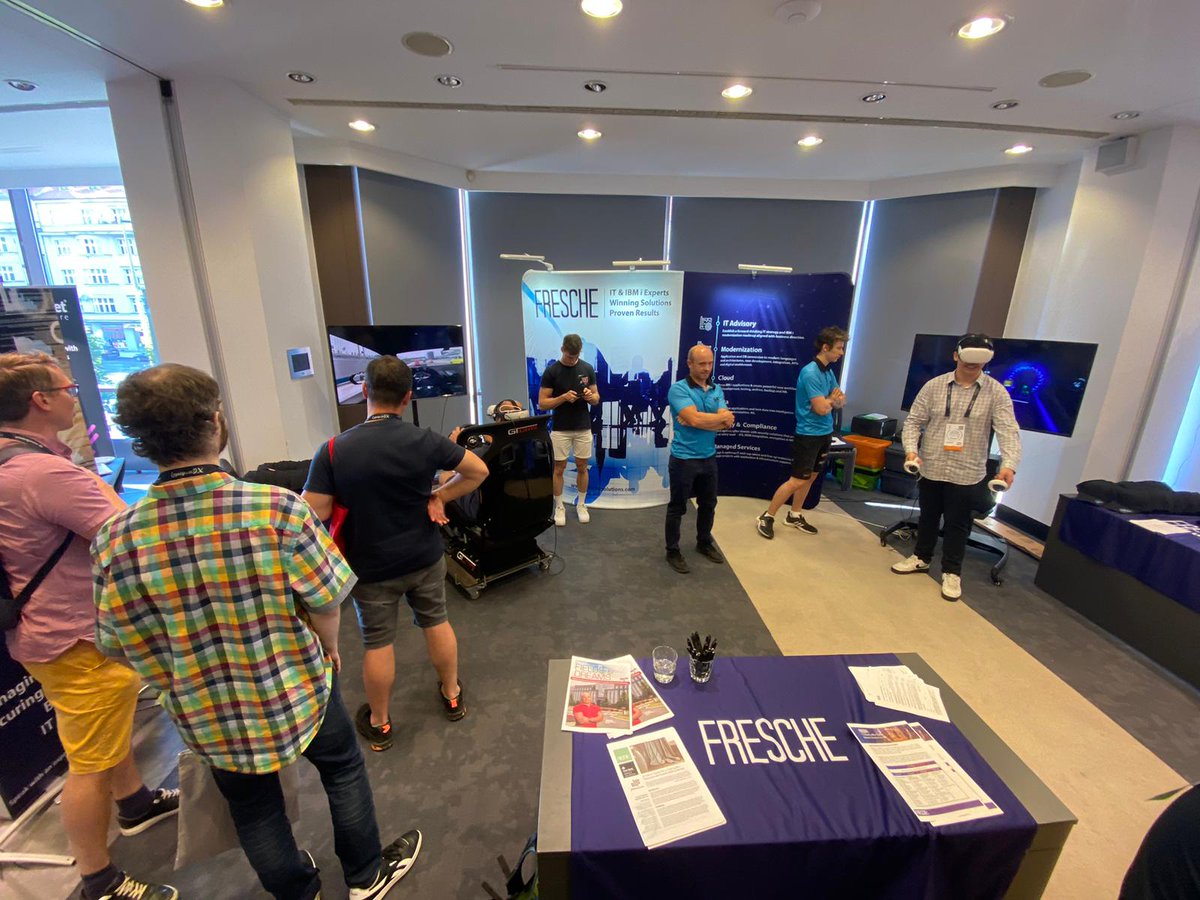 freschesolution's tweet photo. What we're up to today at Prague: Fresche @ #CEC2023 by #comeur . Don't miss the educational session Alan Hamm & Carol Woodbury are hosting at 5:10 pm CEST. Stop by Booth 20, 21, 22 to pick up your pass for our special BBQ evening.
#IBMi #AS400 #LiveConference #Prague https://t.co/ZuYmqmZYCw
