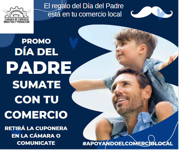 MGAProducciones's tweet photo. Gran promo Mes del Padre de la Cámara de Comercio de Daireaux https://t.co/pQe4w1REpk