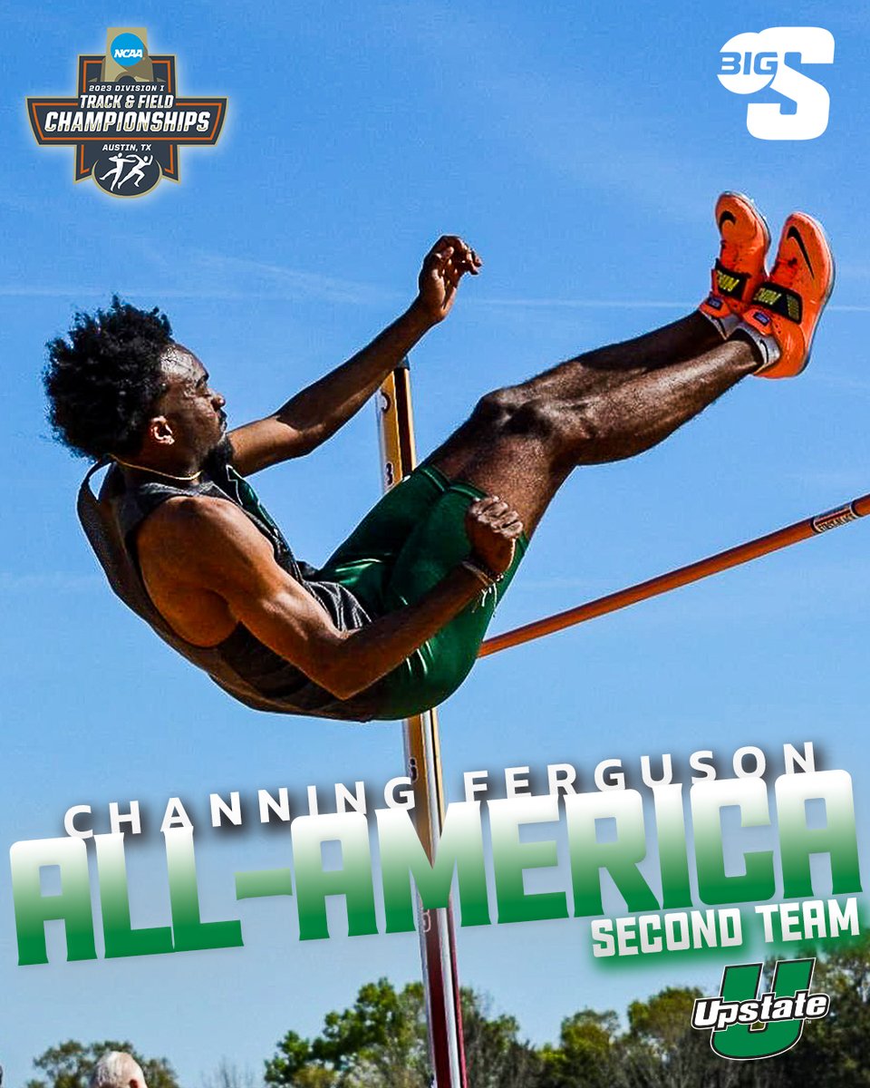 𝐀𝐋𝐋-𝐀𝐌𝐄𝐑𝐈𝐂𝐀𝐍 🇺🇸

Channing Ferguson became the first Spartan to earn All-America honors for <a href="/UpstateXCTrack/">USC Upstate Cross Country/Track & Field</a> this weekend at NCAA Outdoor Championships 💪

#BigSouthMade