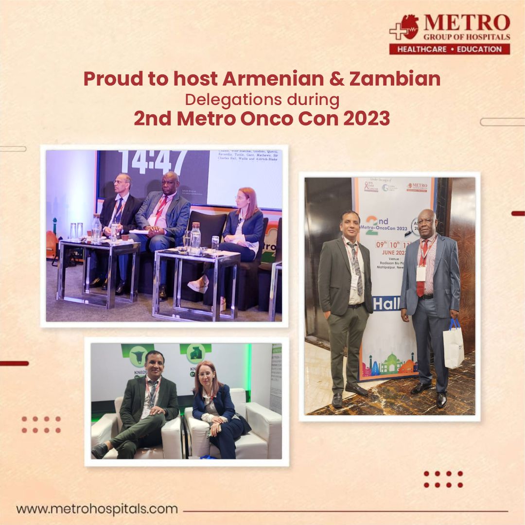 Honored to host delegations from Armenia and Zambia, fostering a powerful international collaboration to combat cancer at 2nd METRO-ONCOCON 2023. 
#MetroMedonconDay #CancerCare #InternationalCollaboration #ContinuousEducation #InnovativeApproaches #PatientWellBeing