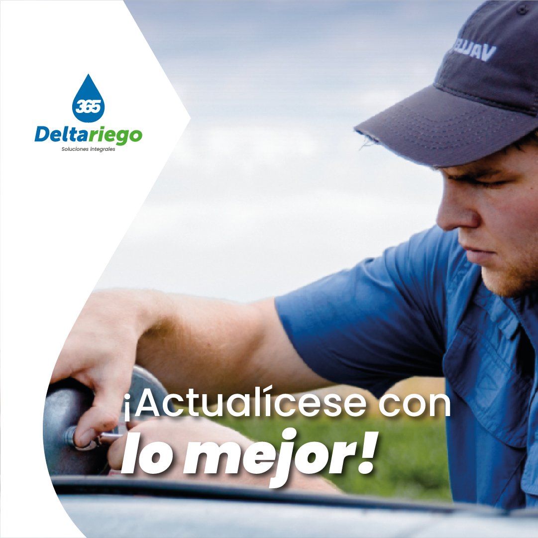 deltariego's tweet photo. ¡DELTARIEGO 365 🗓️!

Incorporamos un paquete de nuevos servicios 🆕

Una nueva área en la que le ofrecemos facilidades para tener su sistema de riego actualizado, garantizando el mejor rendimiento.

Conozca más en: https://t.co/1gP9rRo62o

#Riego #Uruguay #Deltariego365 https://t.co/1EJjelZQ5W