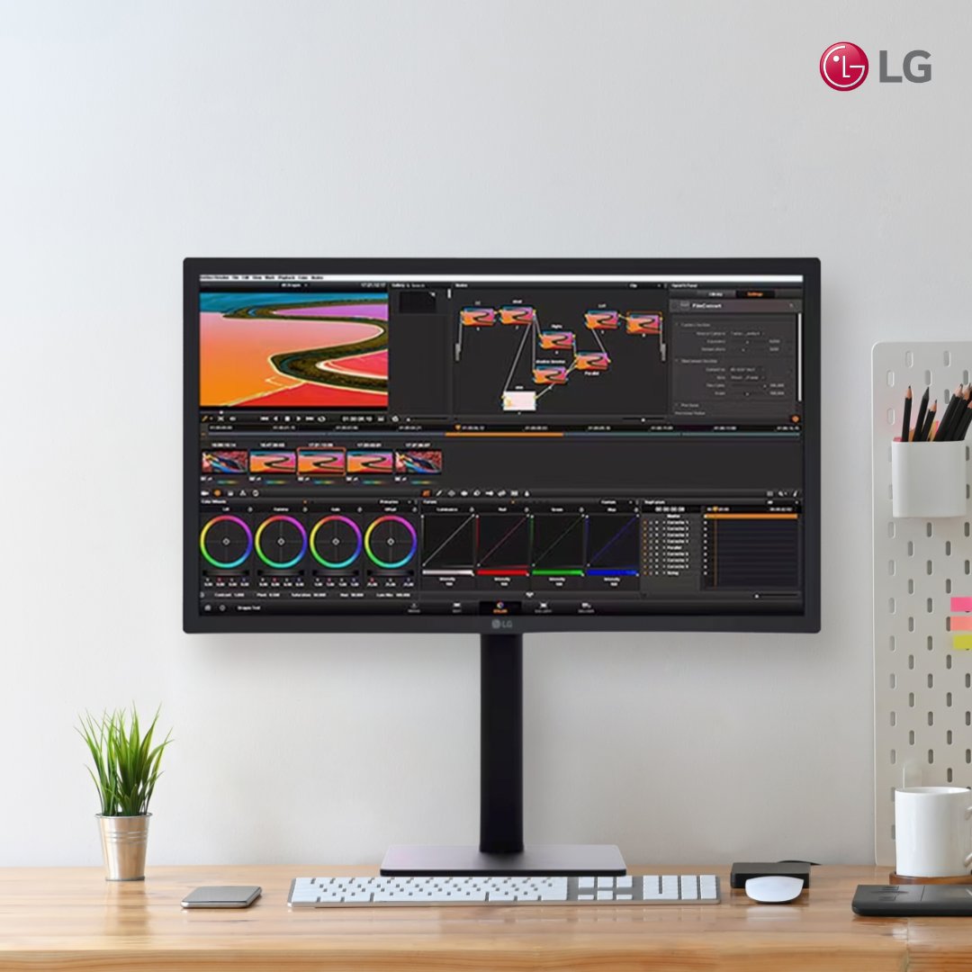 lgeindonesia's tweet photo. Klik : https://t.co/SQIULizzrk
#LGUltraFine #5KMonitor #27MD5KA mampu meminimalkan pergeseran warna dan memberi gambar detail dan akurat pada layar UltraFine™ 5K. Warna yang ditampilkan konsisten di seluruh permukaan layar.
#LG4KMonitor #LGUltraFine4KMonitor #27MD5KA #LGMonitor https://t.co/R0SqwTgpzL