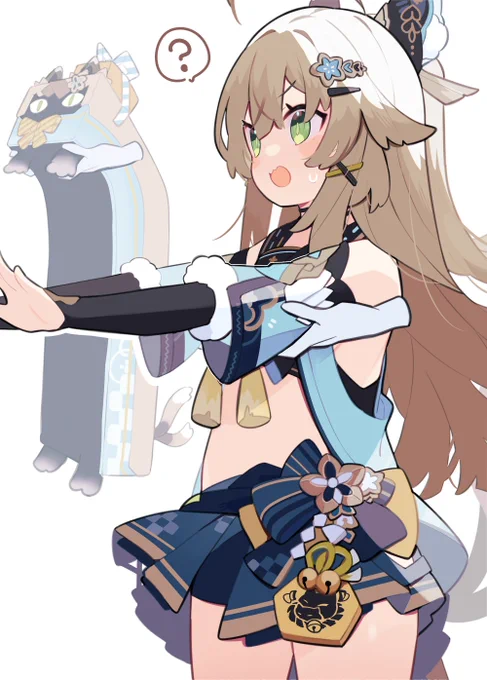 綺良々ちゃん絶対もちあげたい #原神 #GenshinImpact