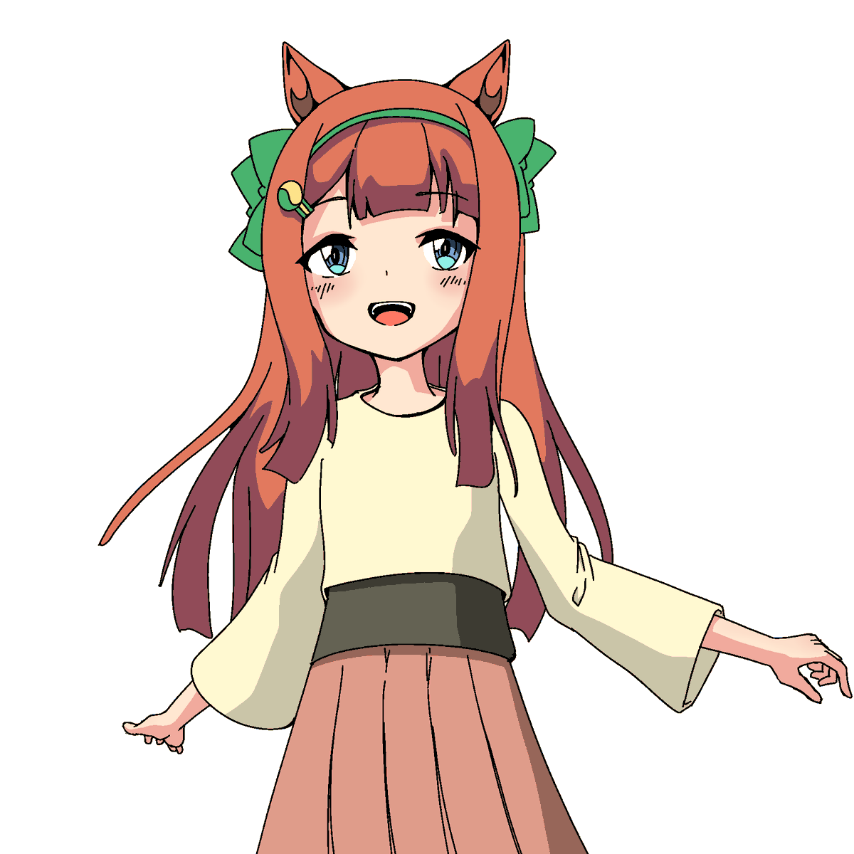 サイレンススズカ(ウマ娘) 「JS2スズカさん」|ユキア・レール@ご当地ウマ娘のイラスト