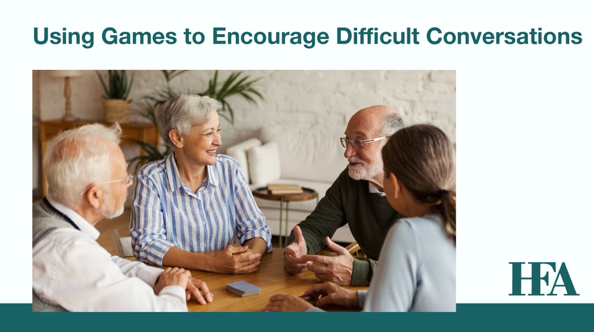 HFA (@hfahospice) on Twitter photo Join us on August 22nd for "Using Games to Encourage Difficult Conversations." Free for HFA members!
Presenters:
Nick Jehlen <a href="/CoPractice/">Common Practice</a>, Lisa Pahl, LCSW @thedeathdeck & Leslie Robinson, Trance4Mation Games, Remembrance
Learn more: bit.ly/45SJUOK #acp #eol Join us on August 22nd for "Using Games to Encourage Difficult Conversations." Free for HFA members!
Presenters:
Nick Jehlen <a href="/CoPractice/">Common Practice</a>, Lisa Pahl, LCSW @thedeathdeck & Leslie Robinson, Trance4Mation Games, Remembrance
Learn more: bit.ly/45SJUOK #acp #eol