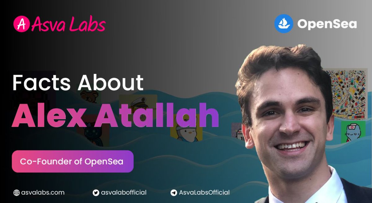 moonstone_io's tweet photo. π₯ Did you know? π₯
Alex Attalah, the co-founder of @opensea, is a true visionary in the world of #blockchain and #NFTs. π He has played a pivotal role in revolutionizing the way we buy, sell, and trade digital assets.
π #NFTRevolution #BlockchainGenius #OpenSea
π§΅ β¬οΈ https://t.co/ItzDJsIGHl