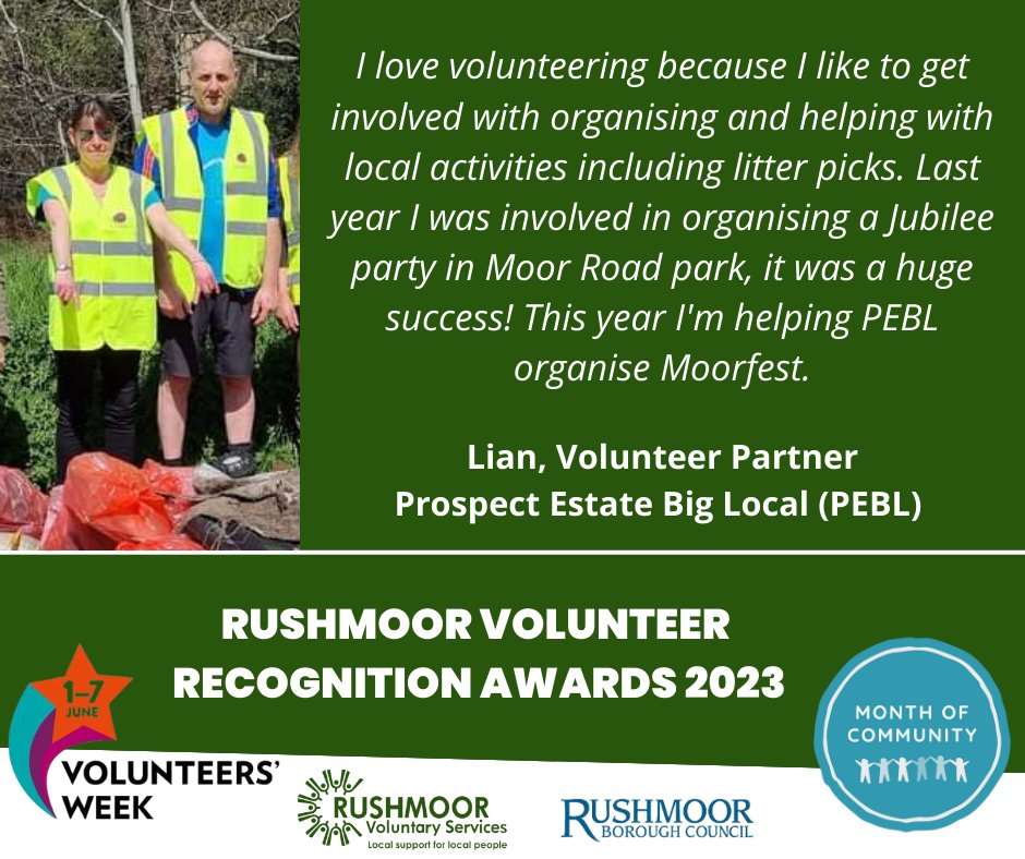 Rushmoor Volunteers tweet media