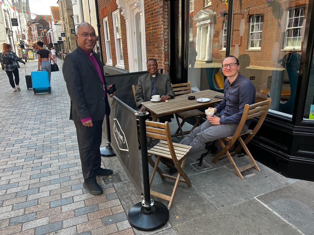 It’s good to be part of the International Pentecostal-Anglican Commission dialogues in Canterbury.