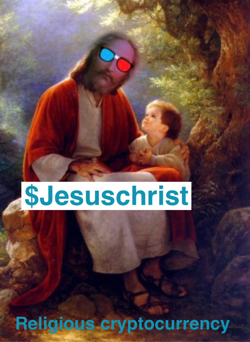 JESUSCHRIST_ETH's tweet image. New #Crypto for the religious community ✝️🙏🏼 #Jesus #Christ Contract number 0x010E6AF68F2D27CBFC4C5A95c655d657E48c028D
#Jesuscoin $Jesus #Jesus #crypto