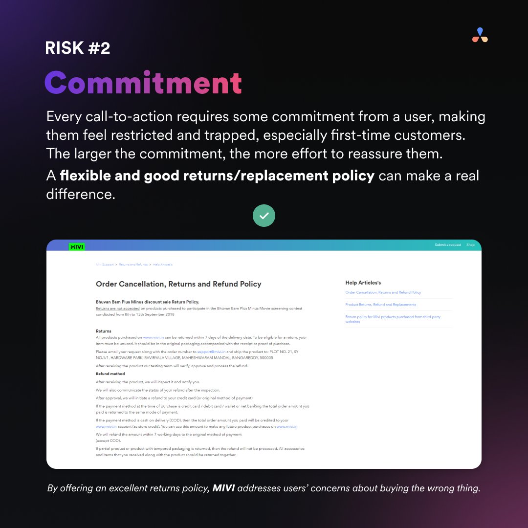 able_hq's tweet image. Build trust to boost conversions! Understanding your customers is crucial for an enhanced experience. Mindful copy and call-to-actions can make a big difference in handling customer objections.
#WebsiteDesign #uiuxDesign #ObjectionHandling