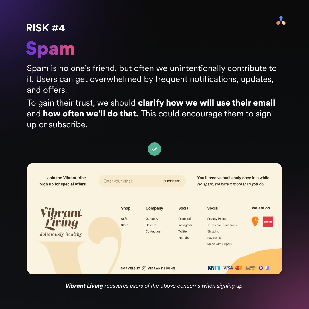 able_hq's tweet image. Build trust to boost conversions! Understanding your customers is crucial for an enhanced experience. Mindful copy and call-to-actions can make a big difference in handling customer objections.
#WebsiteDesign #uiuxDesign #ObjectionHandling