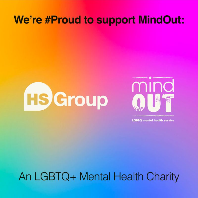 We're delighted to announce our Charity Partner for the upcoming year is <a href="/MindOutLGBTQ/">MindOutLGBTQ</a> - LGBTQ Mental Health Service 🎉  

If you would like to donate, you can do so on our JustGiving page. Every contribution is immensely appreciated!   

lnkd.in/e3nWSuEx 

#HSGroupMindOut