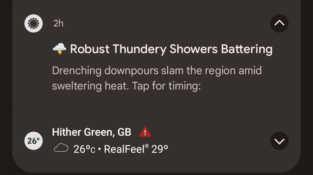 Someone in the <a href="/accuweather/">AccuWeather</a> UX writing / crm team is feeling a bit extra today
