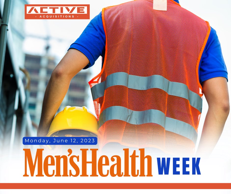 ActiveAcq's tweet photo. Remember, taking care of your health is a lifelong journey. This #MensHealthWeek, commit to making positive changes for your health and well-being. https://t.co/xvgcs48YMX